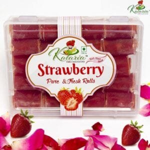 KATARIA FOODS-STRAWBERRY ROLLS-100 gm ( PACK OF 2 )