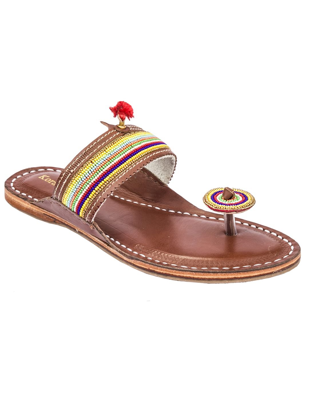 korakari kolhapuri chappal