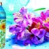 RASTOGI HANDICRAFTS-FLOWER PRINTED PURE COPPER WATER-750 ml