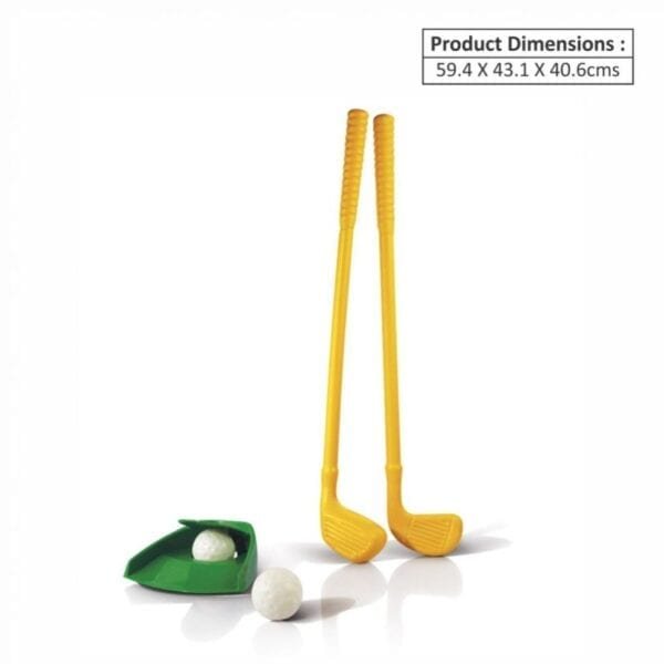 KHELO KUDOO-KID'S MY FIRST GOLF TOY-YELLOW
