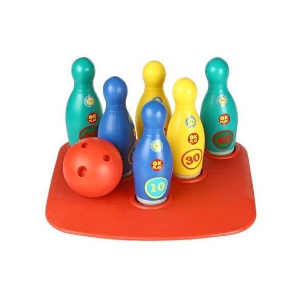 KHELO KUDOO-KID'S BOWLING ALLEY TOY-MULTICOLOUR