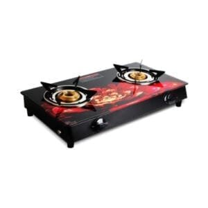 GOODFLAME-MILD STEEL MANUAL GAS STOVE WITH 2 CAST IRON BURNERS