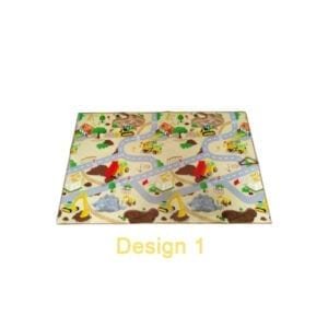 STRAWBERRY STOP-KID'S 6*4 SYNTHETIC FRAGRANCE CARPET MAT-DESIGN 1