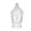 DIVINE SHOP-BUDDHA HEAD WITH TWO SEATING BUDDHA MONK-MULTICOLOR