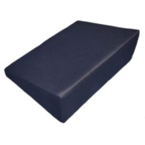 SLEEPZEE-FOAM BASED CHAIR SEAT COMFORT CUSHION-BLUE (18x12 Inch)