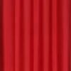CURTAIN DECOR-SOLID FAUX SILK POLYESTER CURTAIN-RED (PACK OF 2)