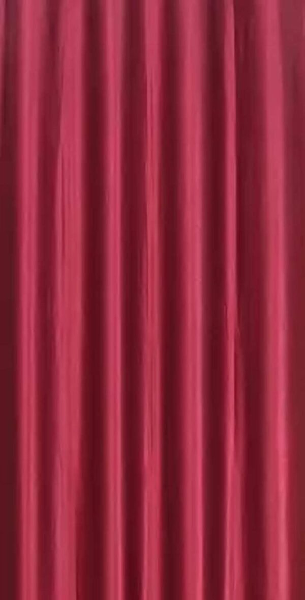 CURTAIN DECOR-POLYESTER BLACKOUT WINDOW CURTAIN-MAROON (PACK OF 2)