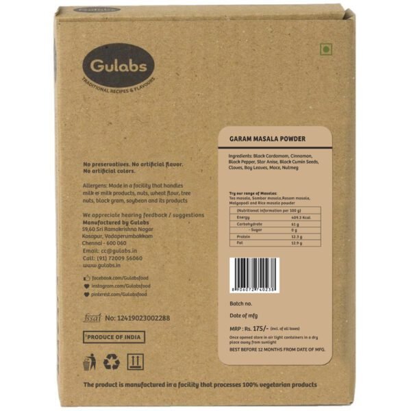 Gulabs-Garam Masala-100 gm (Pack of 2)