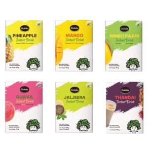 Gulabs-Instant Drink Combo-Pack of 6 Flavour