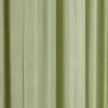 Curtain Decor-Faux Silk Polyester Blackout Window Curtain-Green (Pack Of 2)