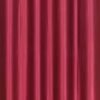 Curtain Decor-Faux Silk Polyester Blackout Window Curtain-Maroon (Pack Of 2)