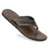 Emosis-Men's Faux Leather Casual Chappal Cum Thong Sandal-Copper
