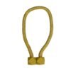 Reyansh Decor-Modern Curtain Solid Tassels (Hooks)-Gold (Pack Of 2)