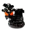 Beckon Venture-Lord Ganesha Backflow Incense Burner Idol-Orange