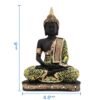 Beckon Venture-Handcrafted Lord Buddha In Meditation Statue-Green