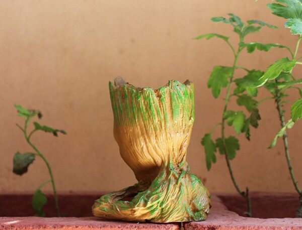 Beckon Venture-Polyester Groot Flower Planter Pot-Multicolor