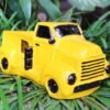 Beckon Venture-Handcrafted Cute Car Shaped Planter-Yellow