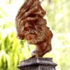 Beckon Venture-Human Face With Hand On His Mouth Showpiece-Multicolor