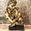 Beckon Venture-Romantic Love Couple Showpiece For Home Decor-Grey