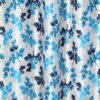 Reyansh Decor-Polyester Floral Grommet Curtain-Aqua Multi (Pack Of 3)