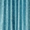Reyansh Decor-Heavy Long Crush Polyester Curtain-Aqua 1 (Pack Of 3)