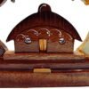 Mukherjee Handicraft-Wooden Showpiece Home Table Decoration Toy-Brown