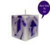 PURE INDIAN CANDLE-Handpourd Lavender Scented Wax Candle-Purple (Pack Of 4)