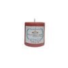 PURE INDIAN CANDLE-Pecan Chocolate Scented Fragrance Rustic Pillar Candle-Brown